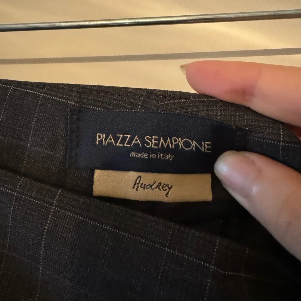 Piazza Sempione Audrey Dark Grey Pants - Picture 5 of 8